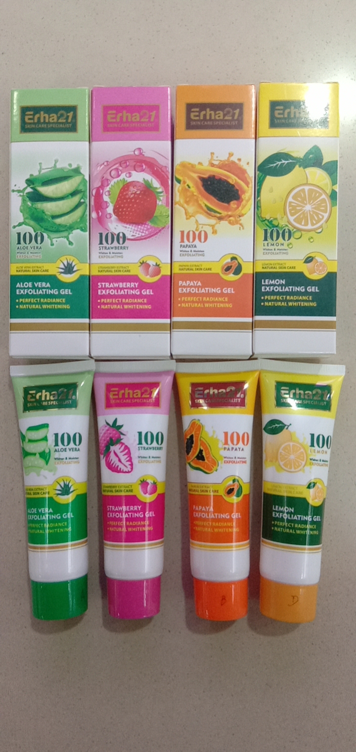 erha21多种植物精华去角质面霜4款可选308ABCD细节图