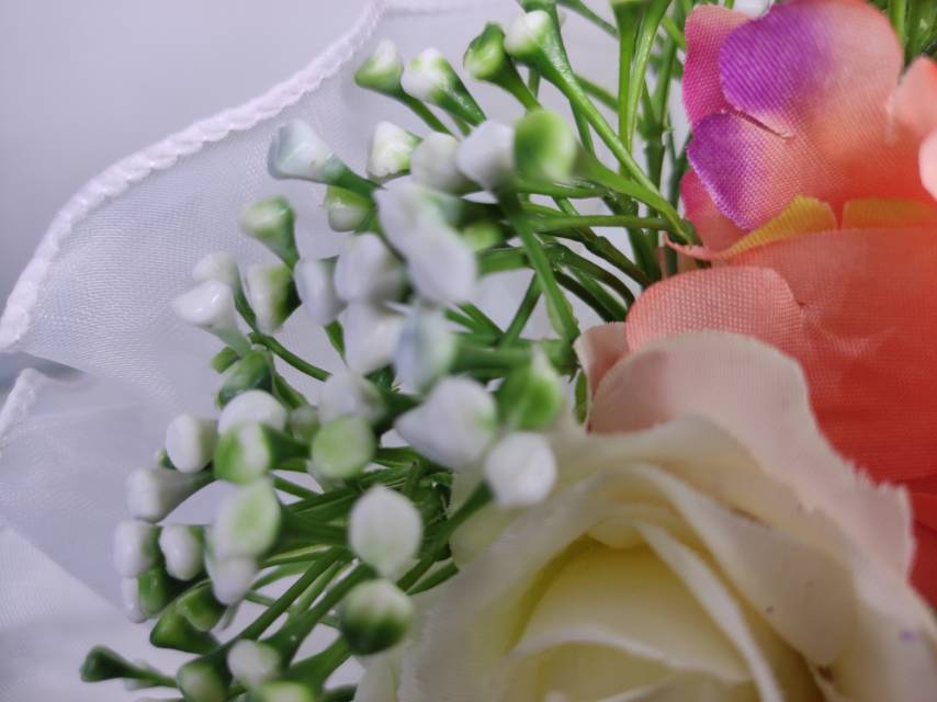 Factory direct sales of Korean-style bridal bouquets, wedding silk, preserved flowers, forest-themed artificial bouquets, only love Specification image