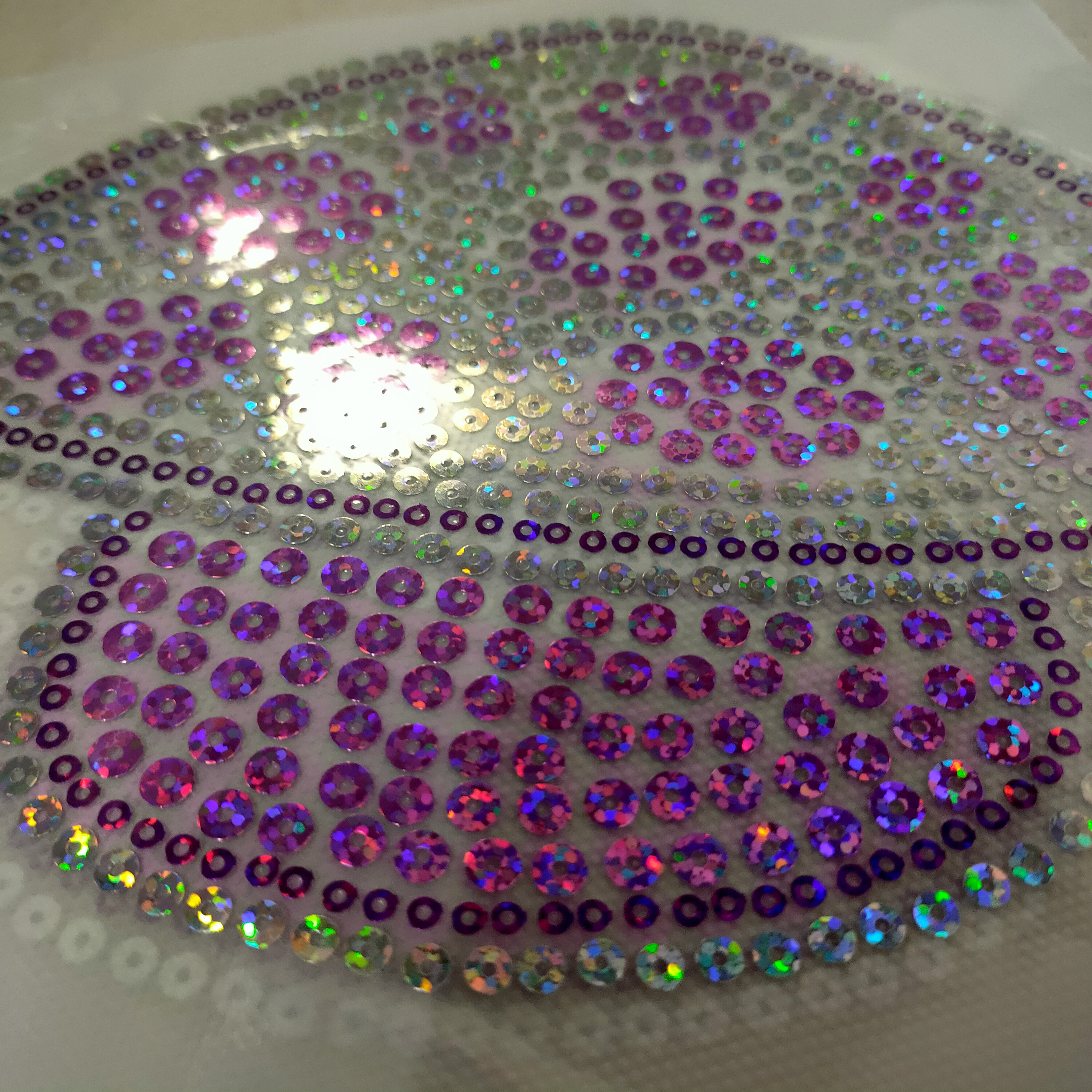 环保热升华镭射烫图珠片烫图亮片烫图来图定制产品图