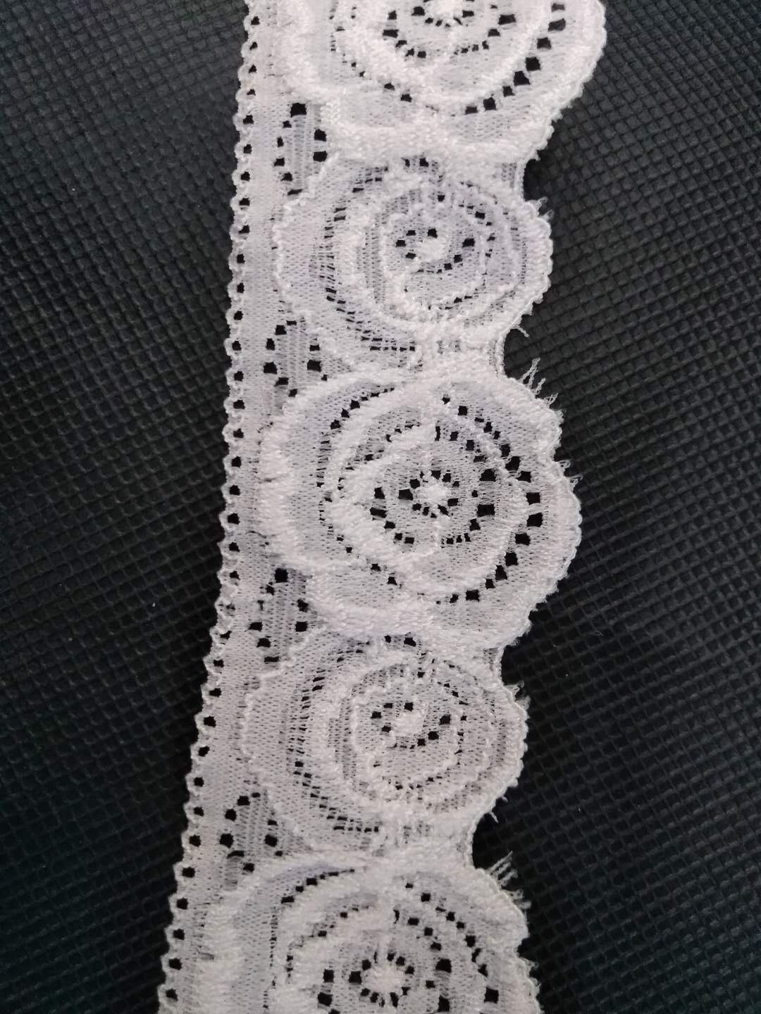 花边辅料网纱裙摆本白色蕾丝带裙子服装边料衣服拼接装饰布料批发产品图
