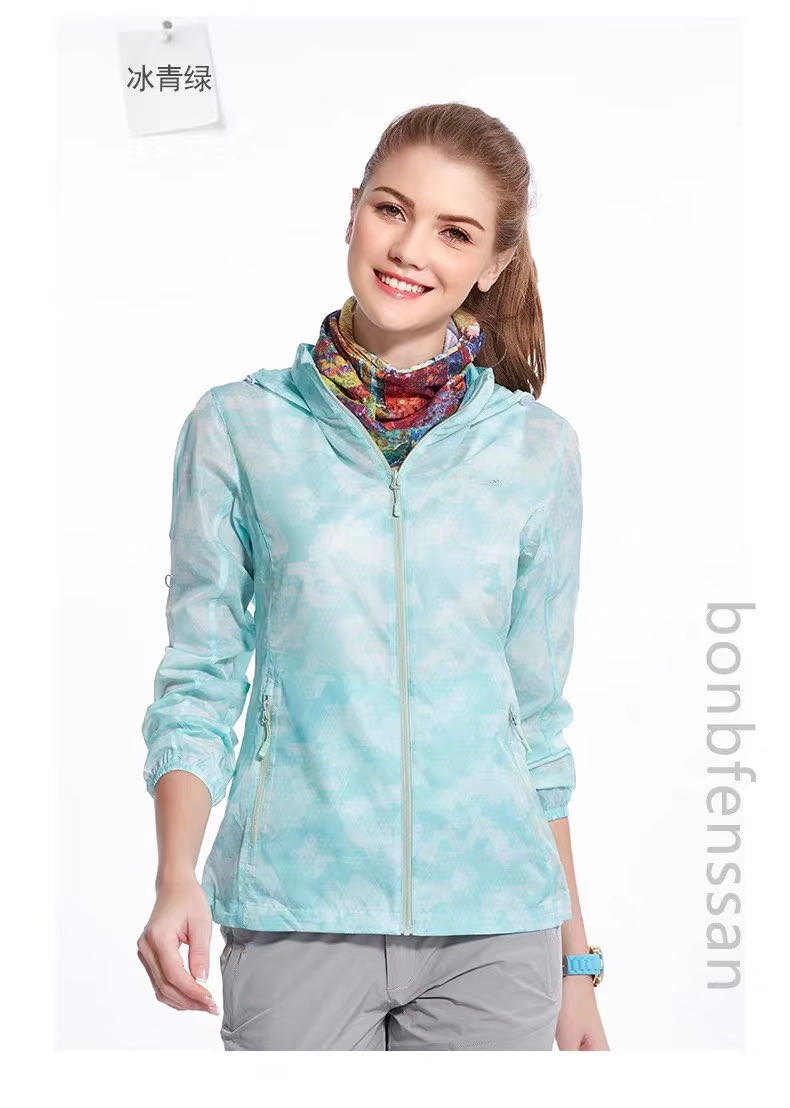 短外套防晒衣女2020夏季新款防紫外线百搭薄款网红骑车棒球冰青绿防晒服