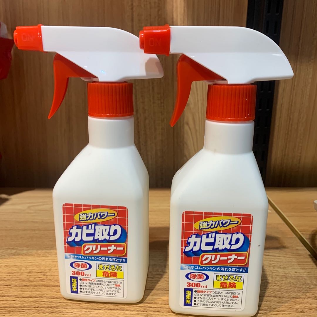 日本进口除霉剂家用墙体墙面清洁剂洁面仪洗脸仪胶圈霉斑去霉剂