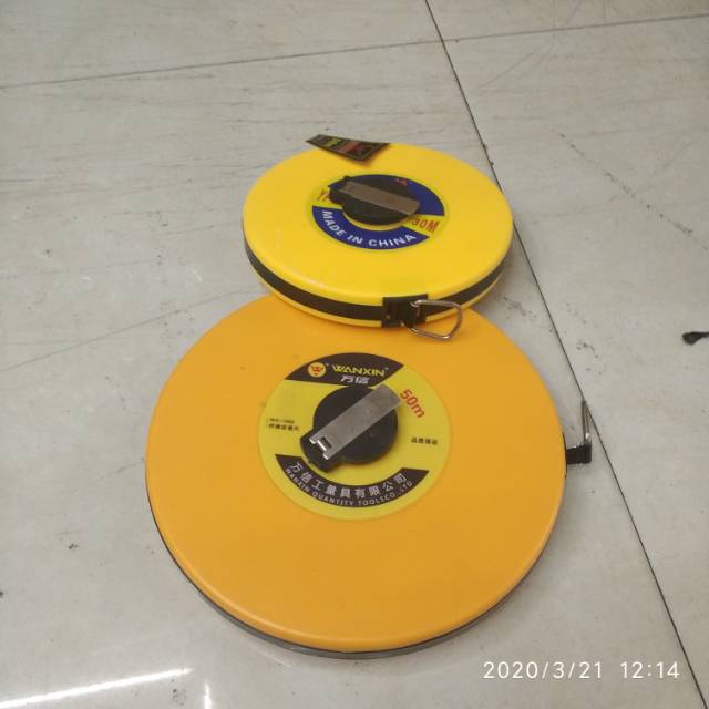 Seiko Leather Tape Measuring Tools For Construction Industrial Tape Measuring Tools 50 Meters