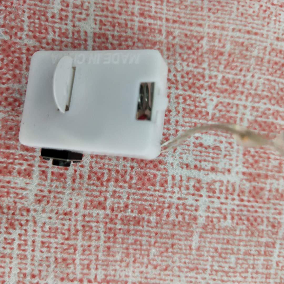 小方块10灯开关发亮铜丝发光绝缘片保护电子产品配件细节图