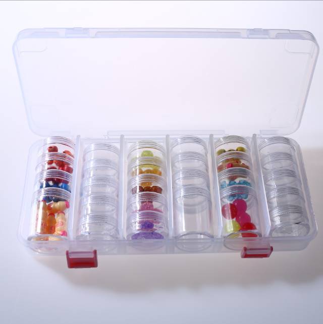 手工DIY珠子小五金S-6收纳盒批发销售