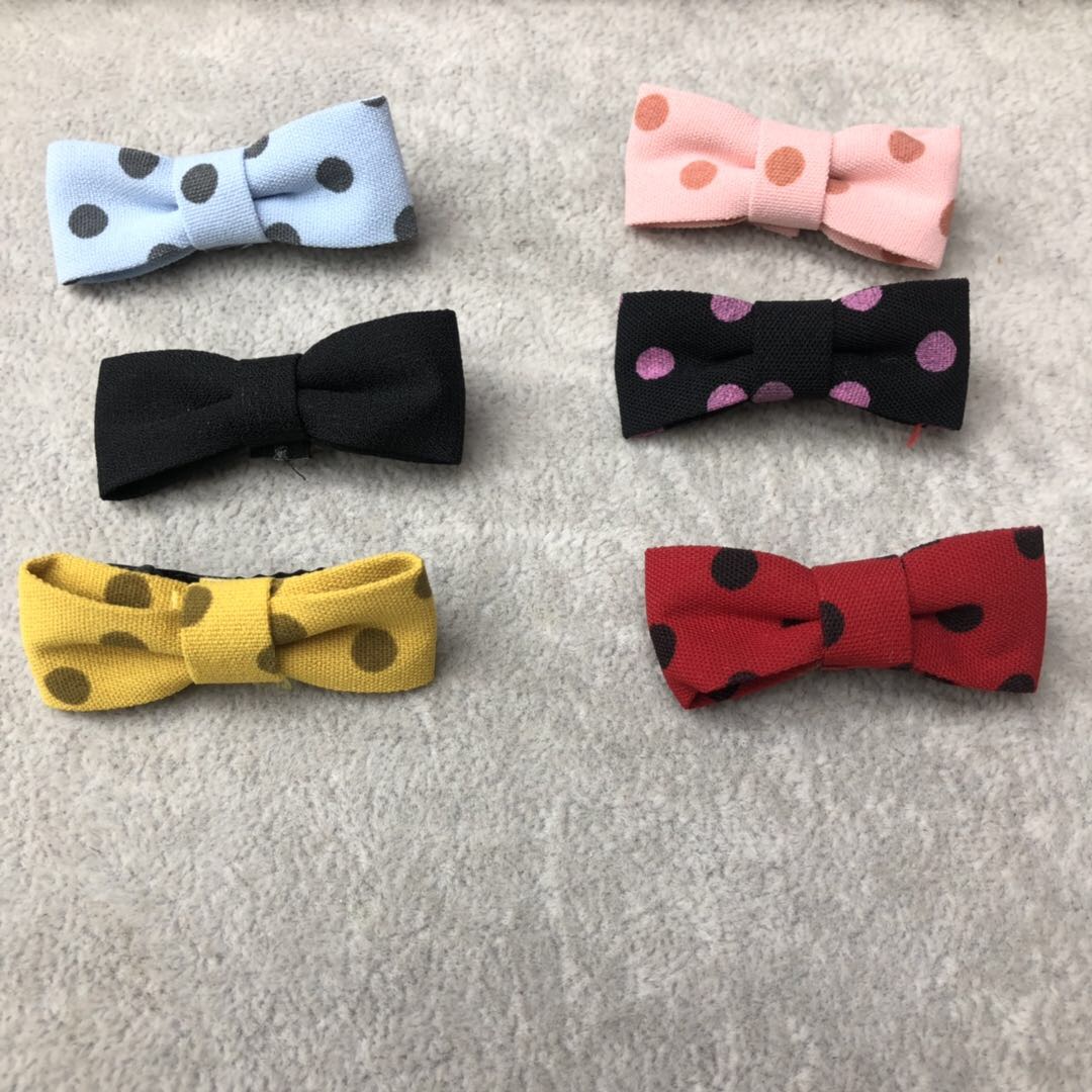 Korean version of the fashion children's cloth tiara little girl bow hairpin