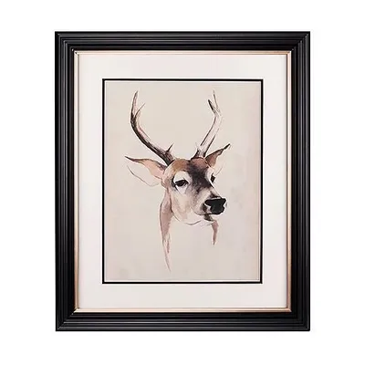 Auchan Painting Industry Modern Nordic Decorative Elk Cardstock Painting