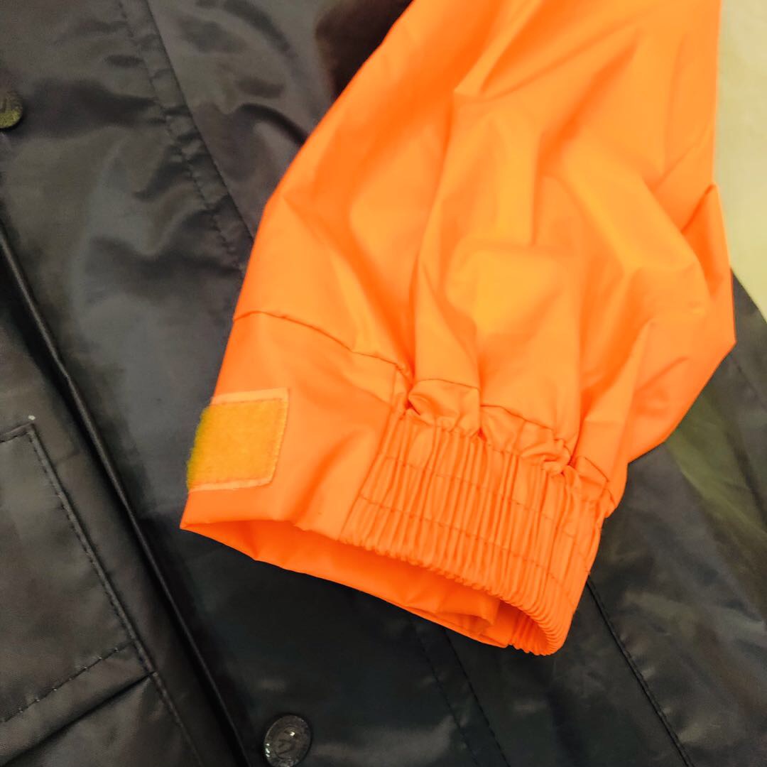 New raincoat and rain pants set, men's and women's full-body waterproof two-piece raincoat factory direct sales details Picture