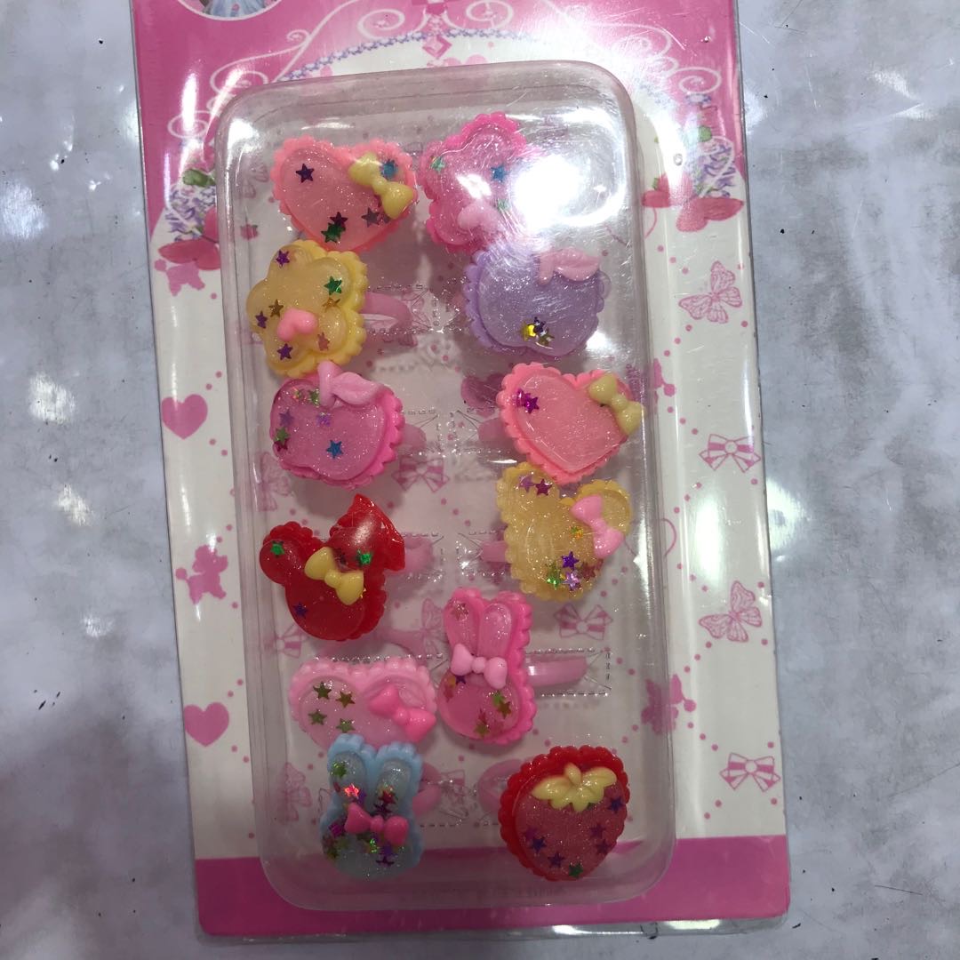 Rings, rings, children's rings, princess and baby accessories, girl toy rings, lady accessories, girl gifts, warm and cozy