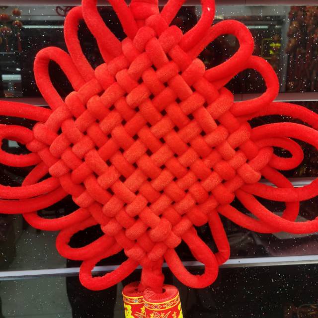 1.5cm Ten Chinese knots with tassels details Picture