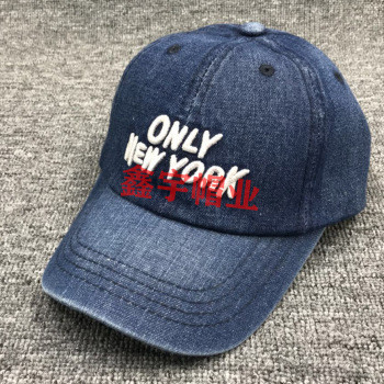 Men's outdoor sun visor summer sun visor old washout baseball cap cotton cowboy hat thumbnail