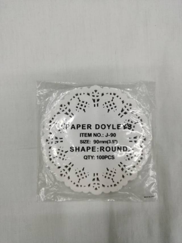 Lace Tray Paper Kitchen Blotting Paper Placemat Dessert Liner White Household Blue