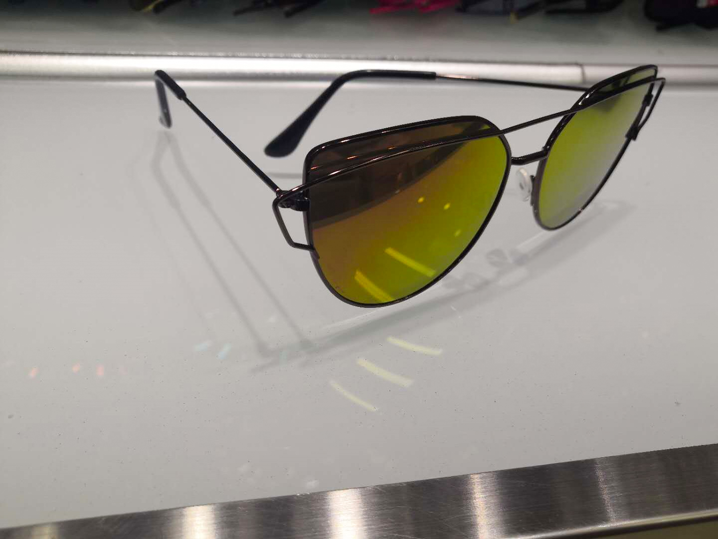 New fashionable large-framed sunglasses, large round-framed sunglasses, polarized glasses, Korean version, Internet celebrity trendsetter 931 Specification image