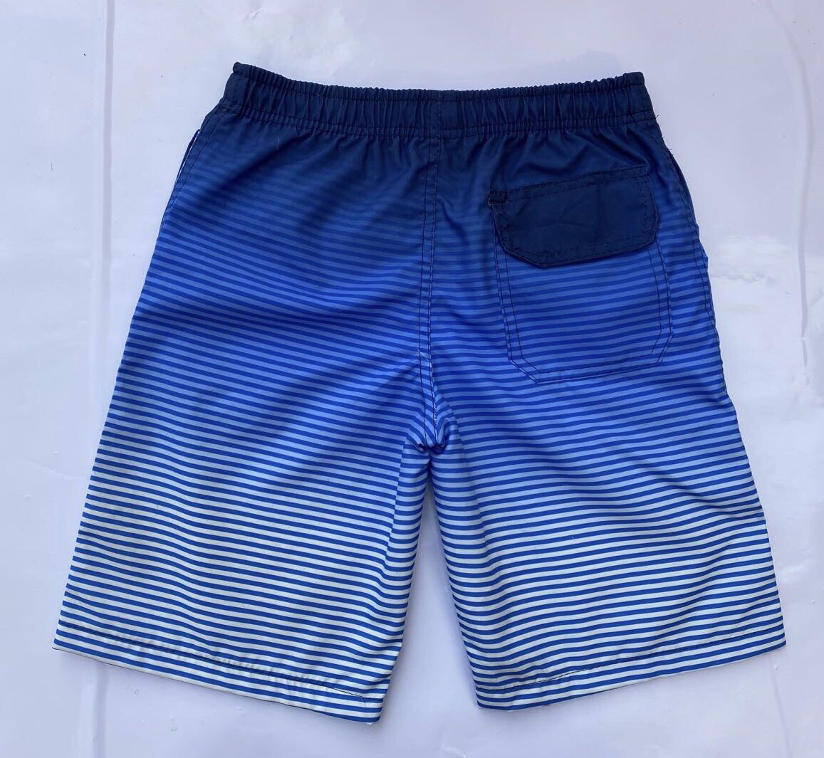 夏季新品男沙滩裤速干宽松度假五分平角短裤游泳裤口袋产品图