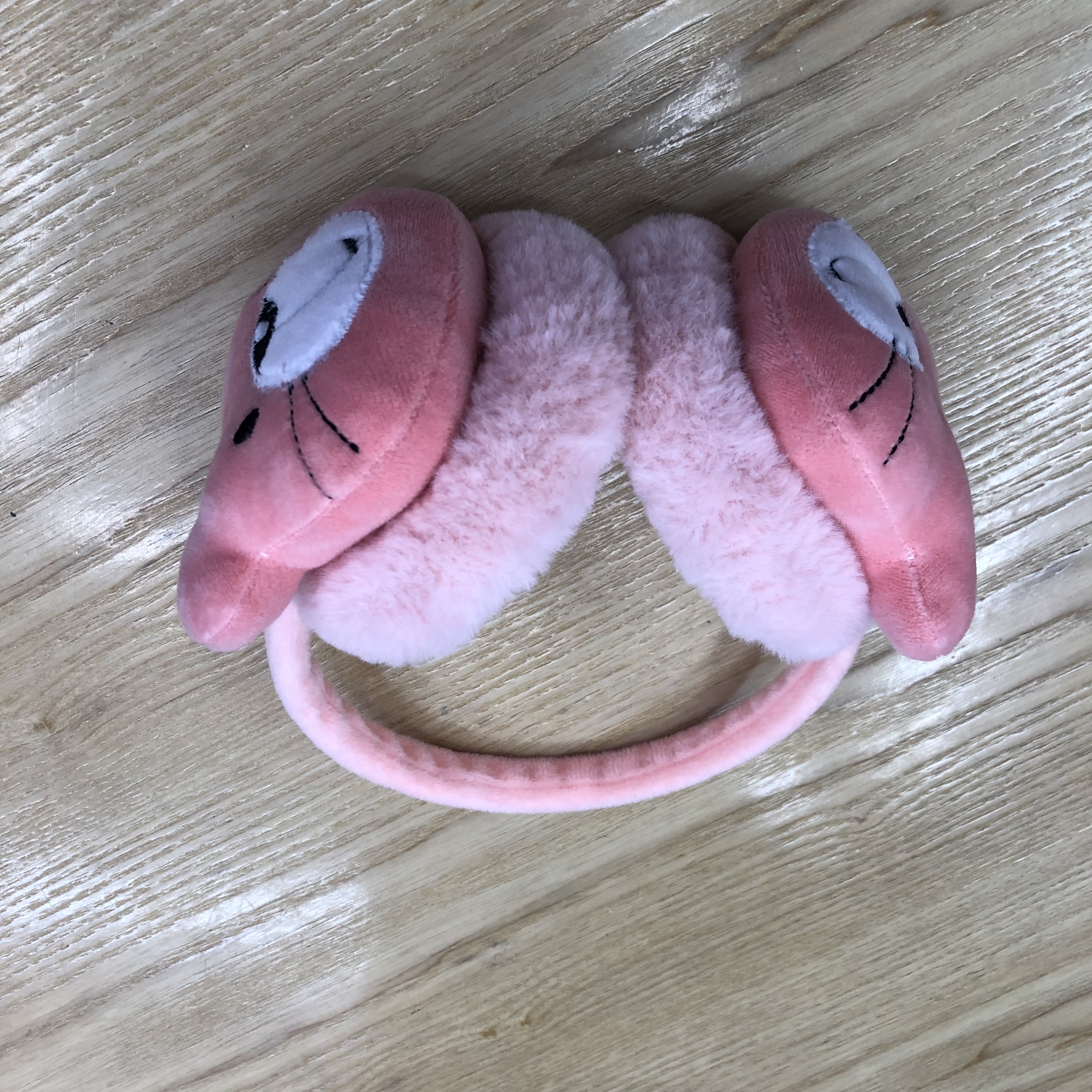 Winter Warm Korean Version Of Cute Cycling Earmuffs Solid Color Fashion Ears My Couple Earmuffs details Picture