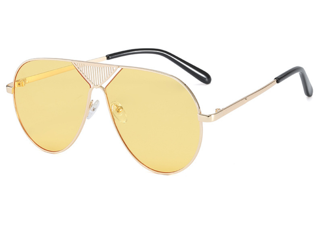 In the spring of 2020, the new large-framed metal sunglasses, the trendy and fashionable Korean version ins2109, have been launched details Picture