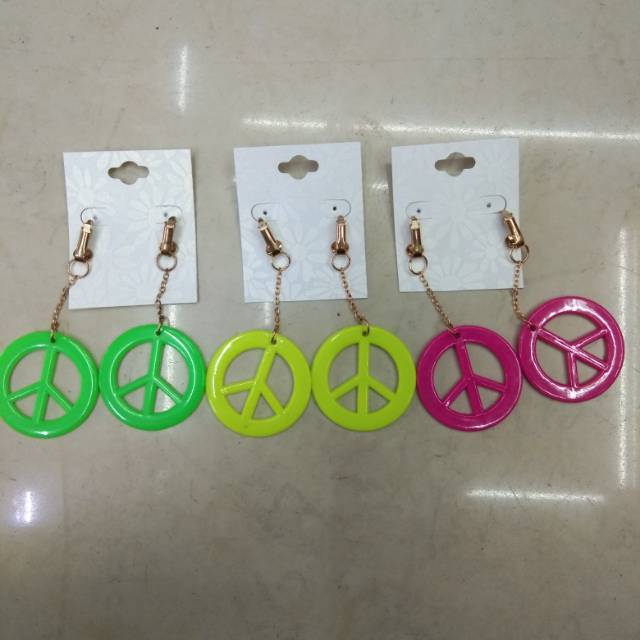 塑料万圣节耳环耳夹合平牌耳扣混色批发