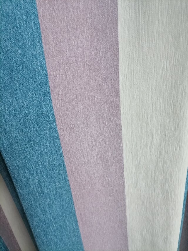 Thickened solid-color cotton and linen style bedroom blackout curtain fabric, simple and modern style living room floor-to-ceiling window bay curtain finished product details Picture