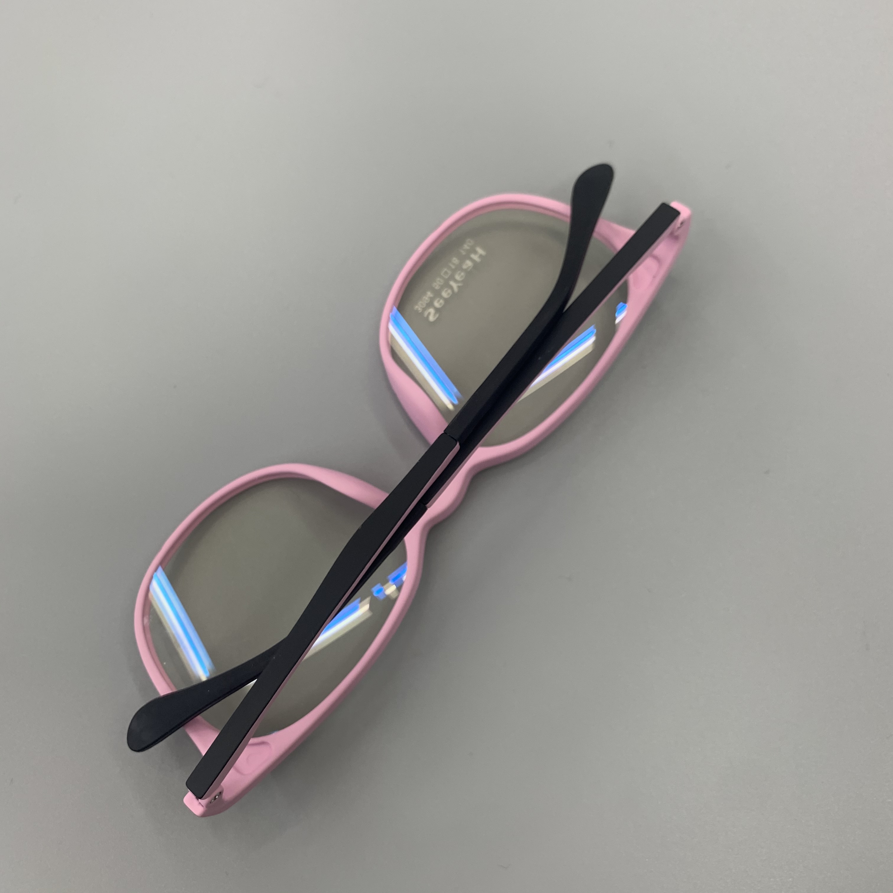 The myopia glasses can be equipped with ultra-light, retro, large face slimming, flat eye frame for students, children and girls, Korean version Specification image