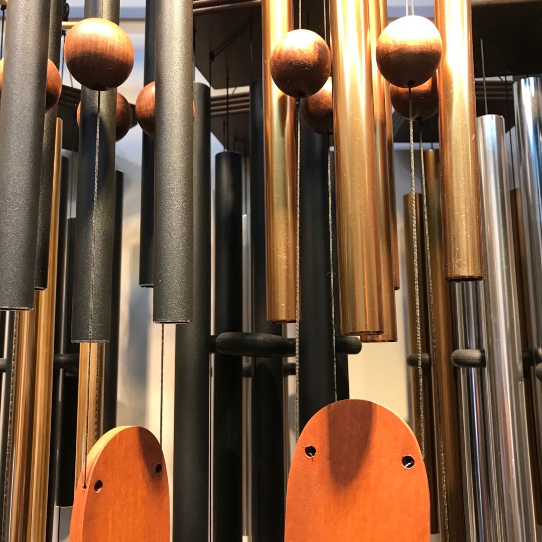 日式音乐风铃金属风铃6管风铃礼物家居风铃挂饰 创意细节图