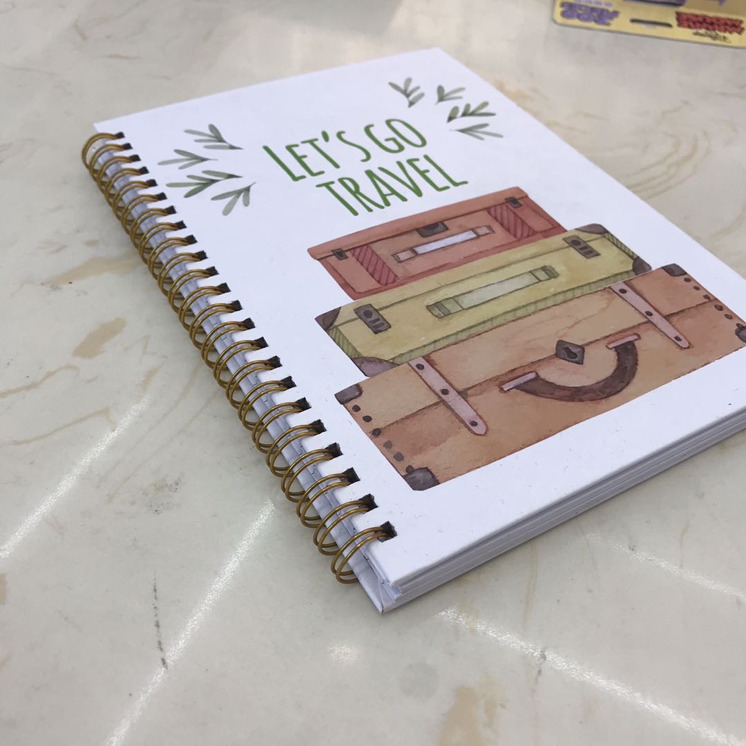 线圈本笔记本子大学生小清新侧翻B5螺旋加厚文具女生款卡通可爱创意复古文艺好看的简约超萌少女心精致细节图