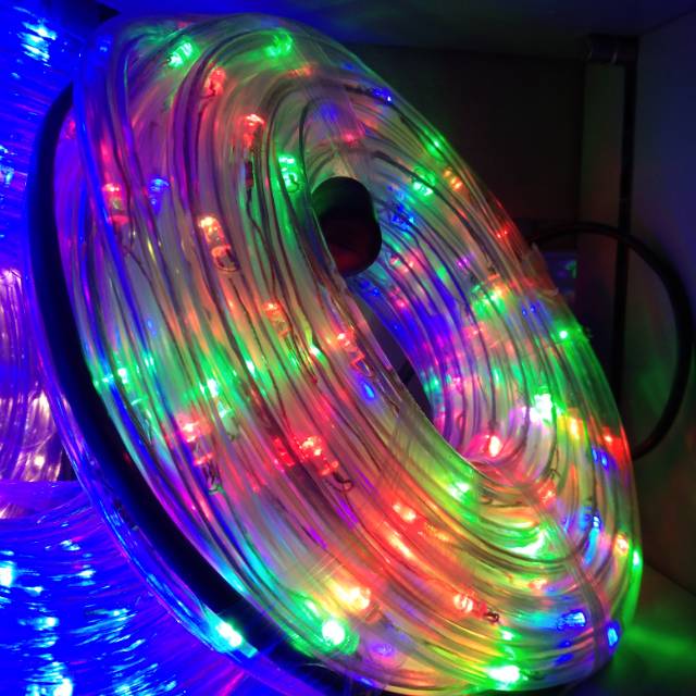 Outdoor running lantern, six hundred color-changing light strips, flashing lights, string lights, neon lights