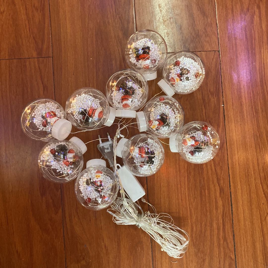 圣诞室外防水灯泡彩灯晚会活动装饰挂件拍摄场景布置圣诞灯