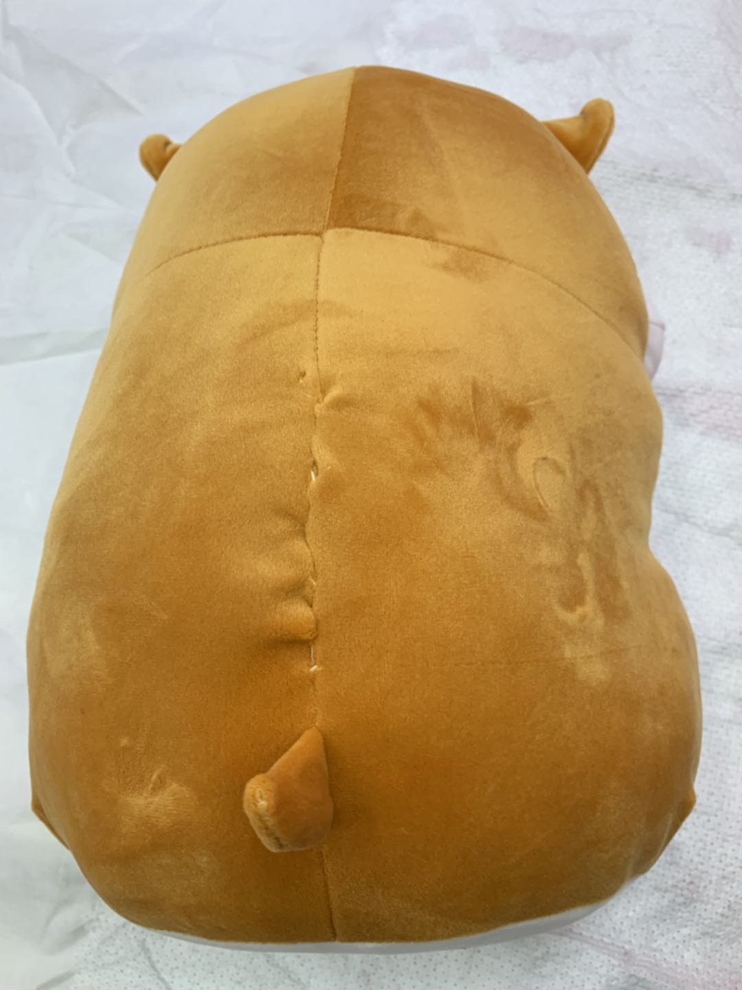 The four-sided short fluffy fruit toy can be given as a birthday present details Picture