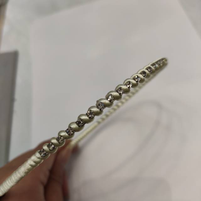 细发箍水钻韩国简约发卡女宽边防滑头箍细节图