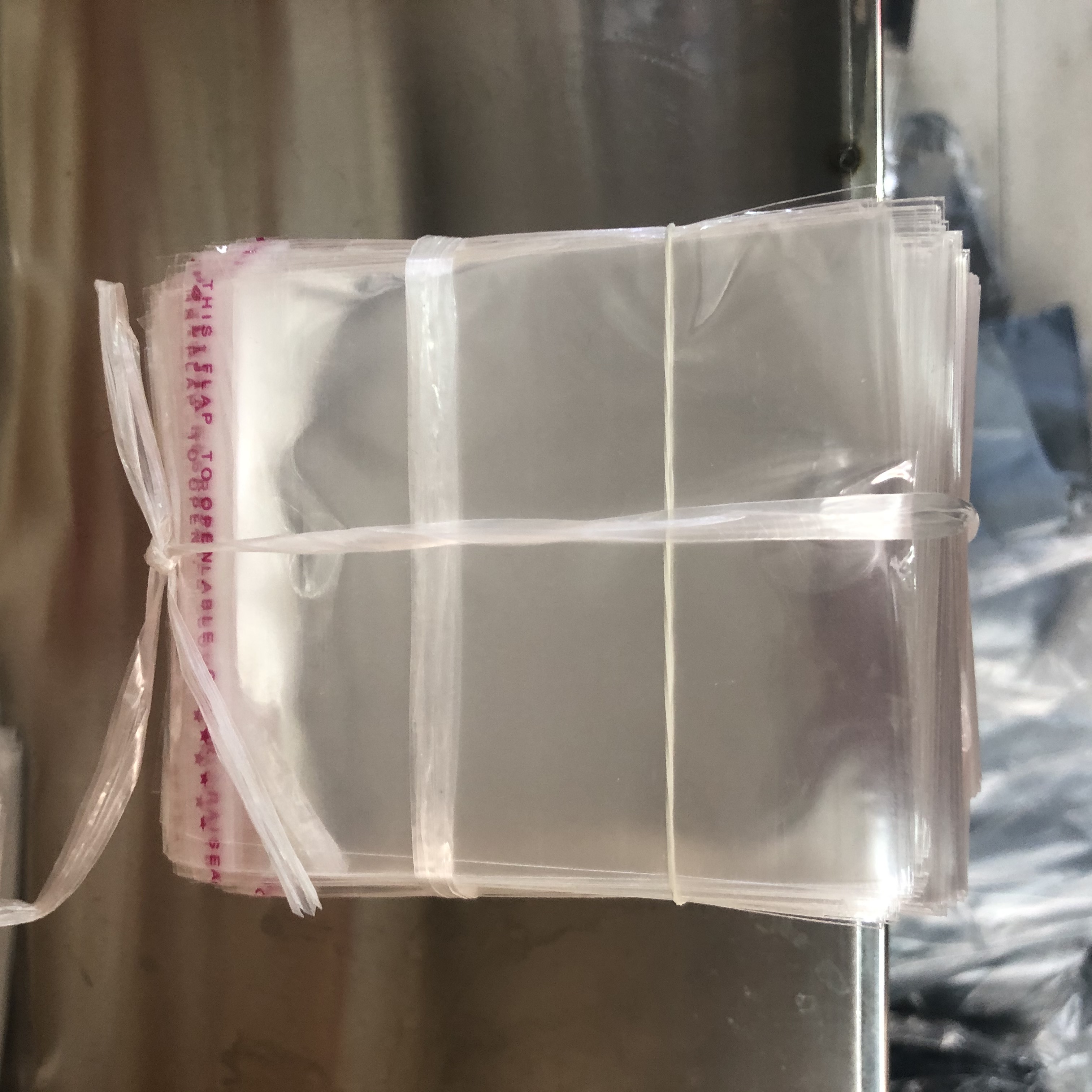 OPP不干胶自粘袋透明袋双面自封口袋包装袋                                       