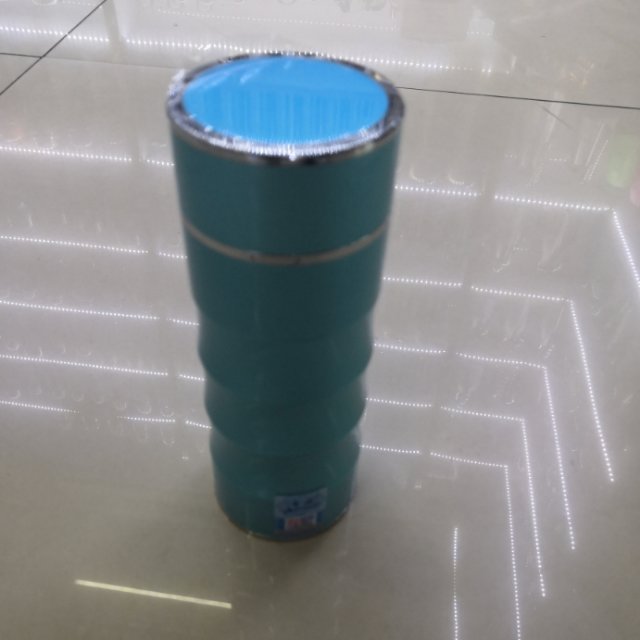 蓝色保温杯少女风学生情侣触摸感温保温水杯