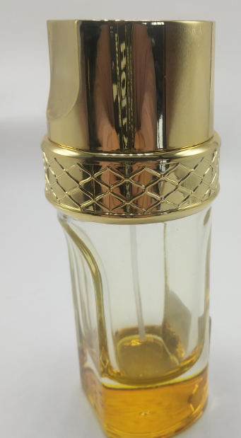High-end irregular gradient spray glass perfume dispenser bottle