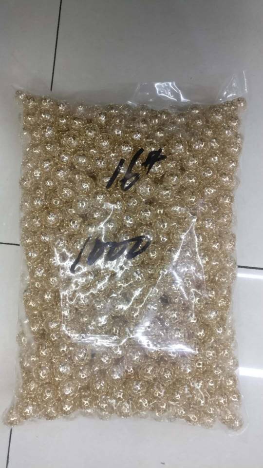电镀圆形形状耳饰品吊坠配件