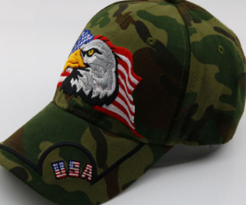 Camouflage Eagle Hat Male Cap Female Spring And Summer New Sunblock Baseball Cap Hip Hop Korean Version All Match Street Sun Hat