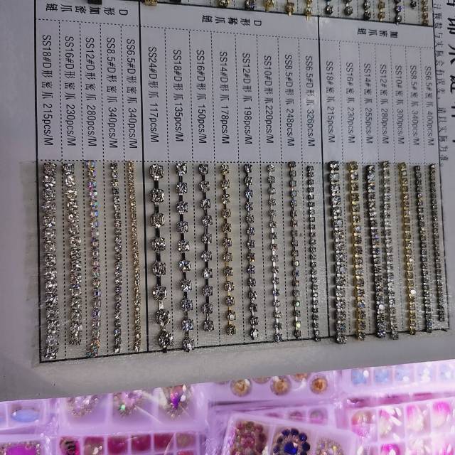 Transparent little bear decorative clothing accessories, 2D claw round claw chain handicrafts, jewelry, flocked resin pendants details Picture