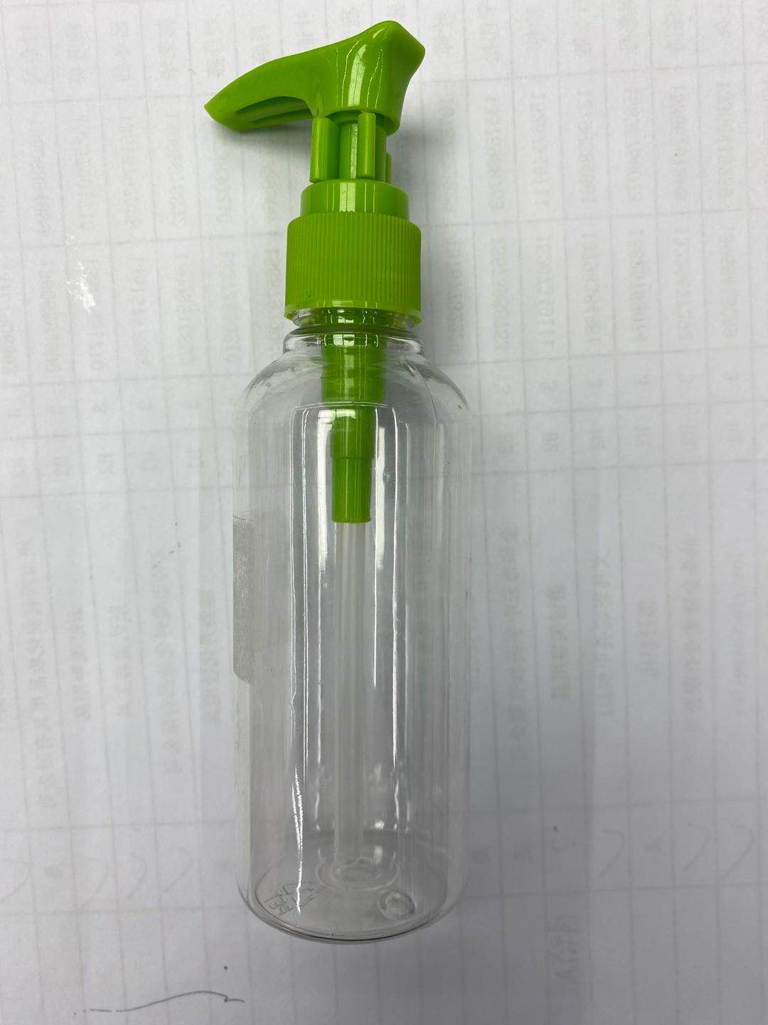 PET cosmetic packaging bottle