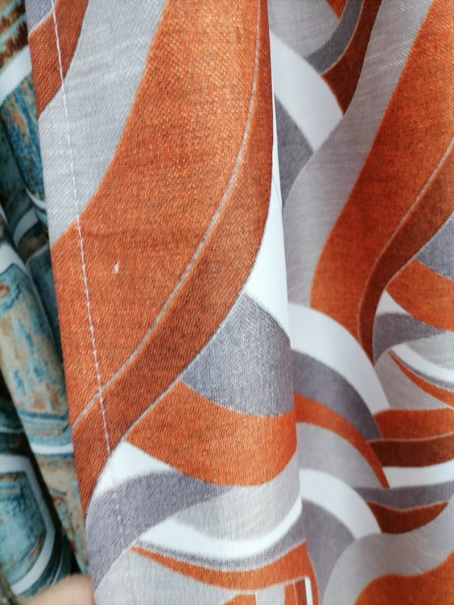 Printed super soft linen fabric tablecloth, linen sofa fabric, curtain fabric -1 Specification image