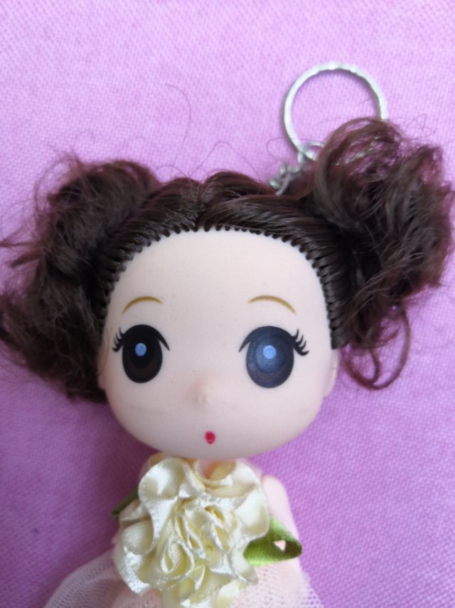 The "Confused Doll" 12-centimeter figurine pendant can be customized by the doll manufacturer Specification image
