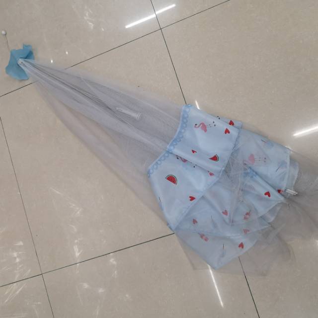 爆款婴儿蚊帐可折叠小宝宝床防蚊儿童防蚊罩详情图3