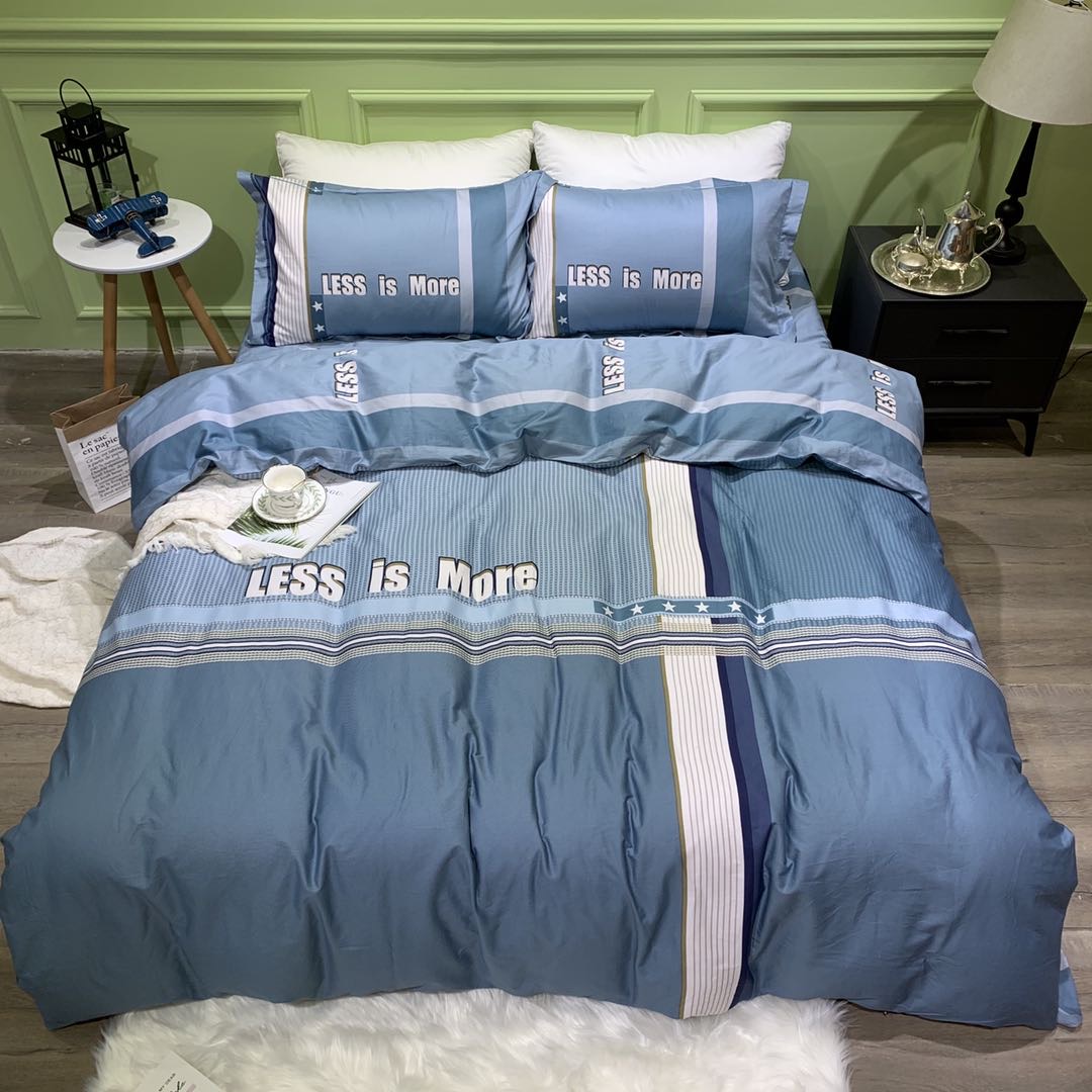 Arida Soft and close-fitting all-cotton printed bedding Set of Four pieces
