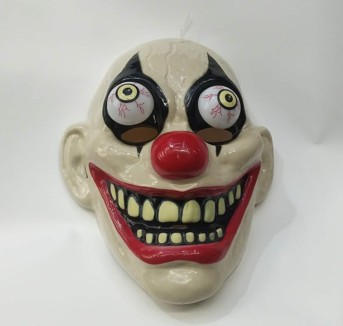 Red-nosed clown masks, prank and horror toys, Halloween and Easter festival supplies factory direct sales
