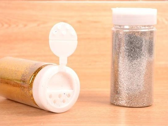 Glitter powder painting, watercolor pen, loose powder, light powder, bright powder, sand painting, glue, gold powder painting, stage details Picture