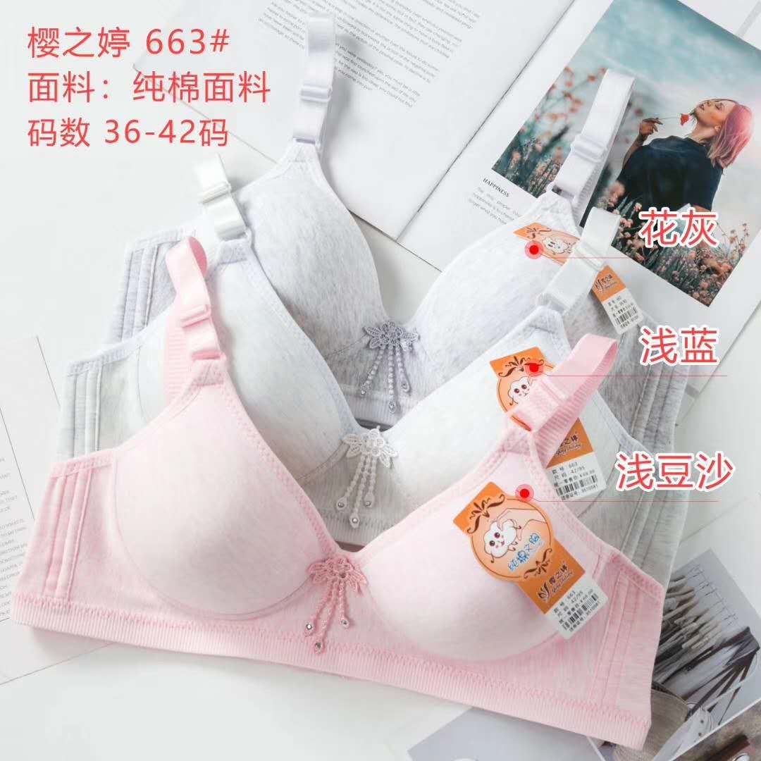 Cotton Unrimed Bra