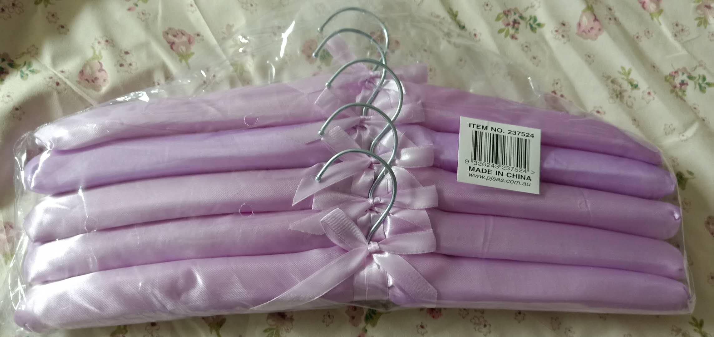 无痕包布衣架衣服架仿真丝挂衣架家用酒店宾馆衣挂撑子细节图