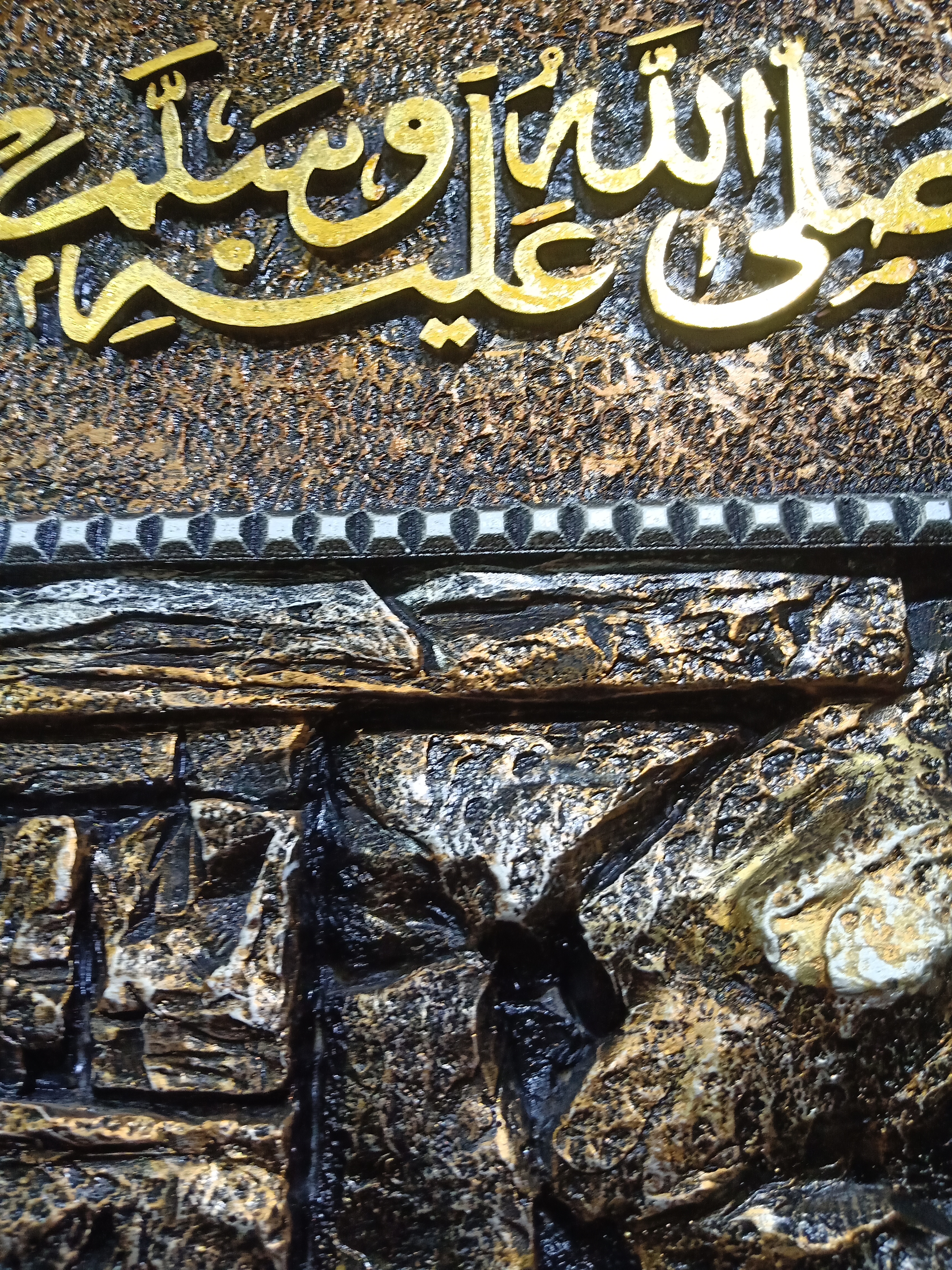 鹰皇工艺品厂树脂伊斯兰教浮雕装饰画3产品图