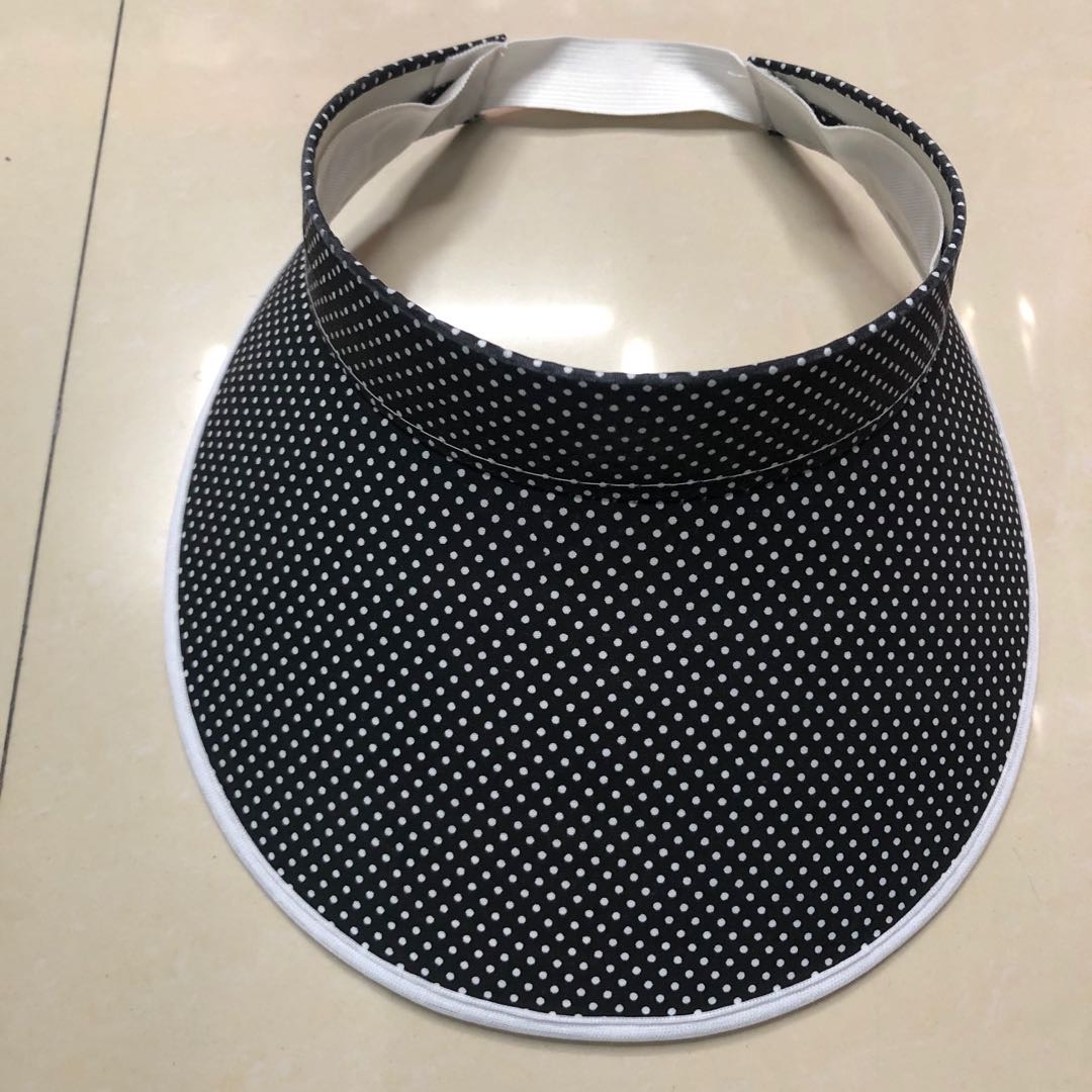 Summer Students Fashion Polka Dot Shade Uv Hat Travel Riding New Simple Style details Picture