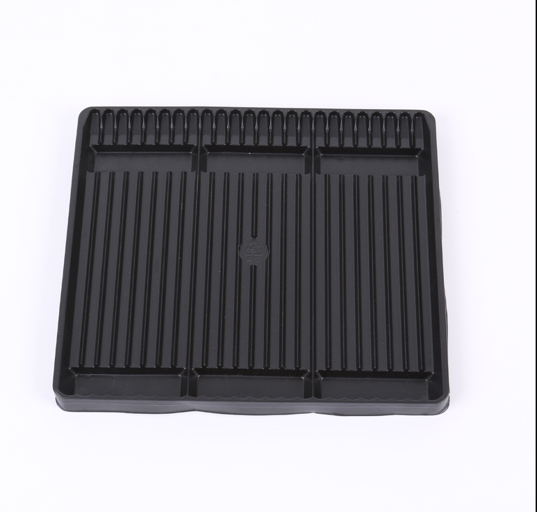 黑色方形系数托盒高档烘焙糕点面包包装托盒款式颜色可定制