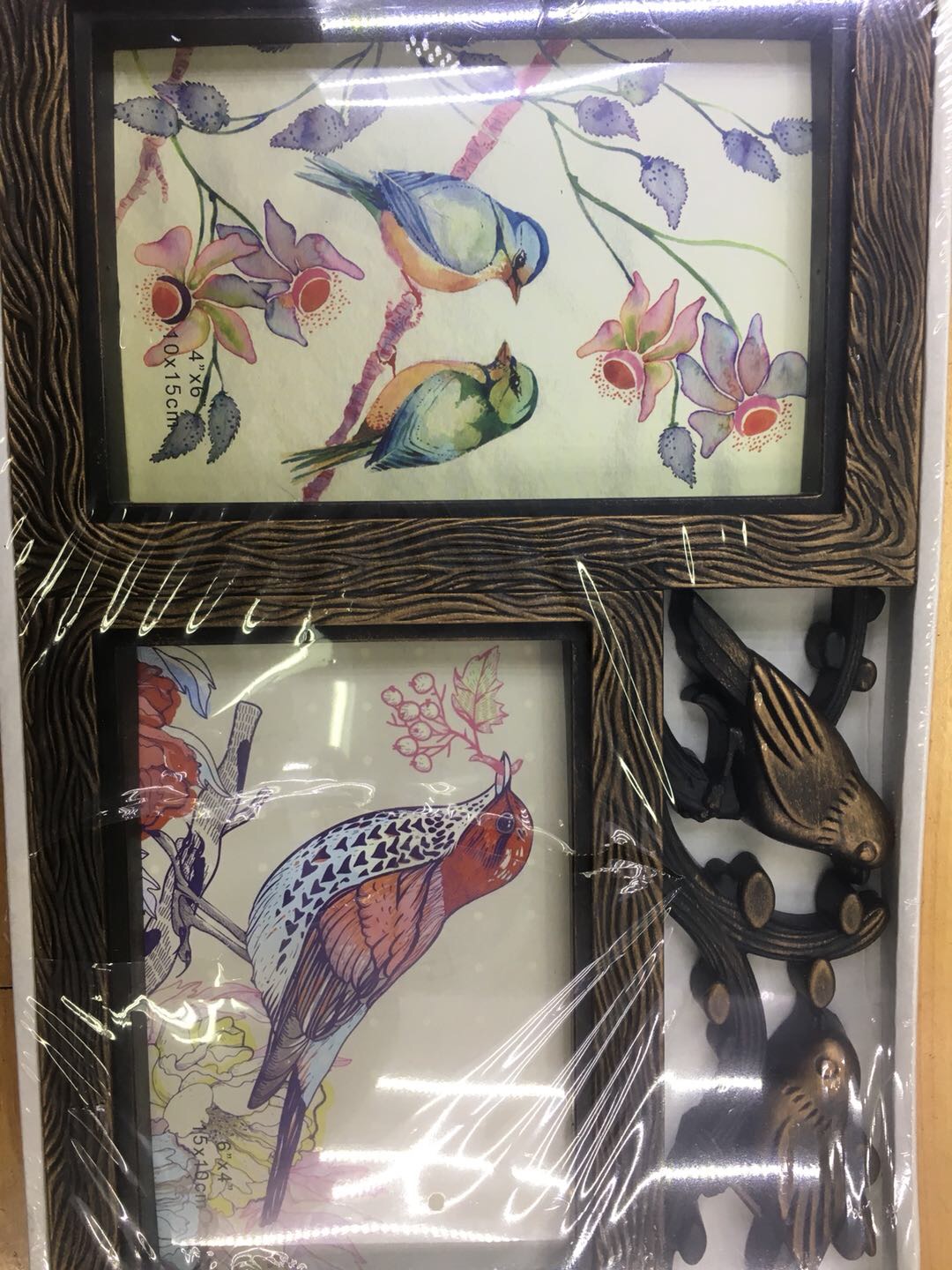 中式复古木质相框做旧相架低调奢华定制