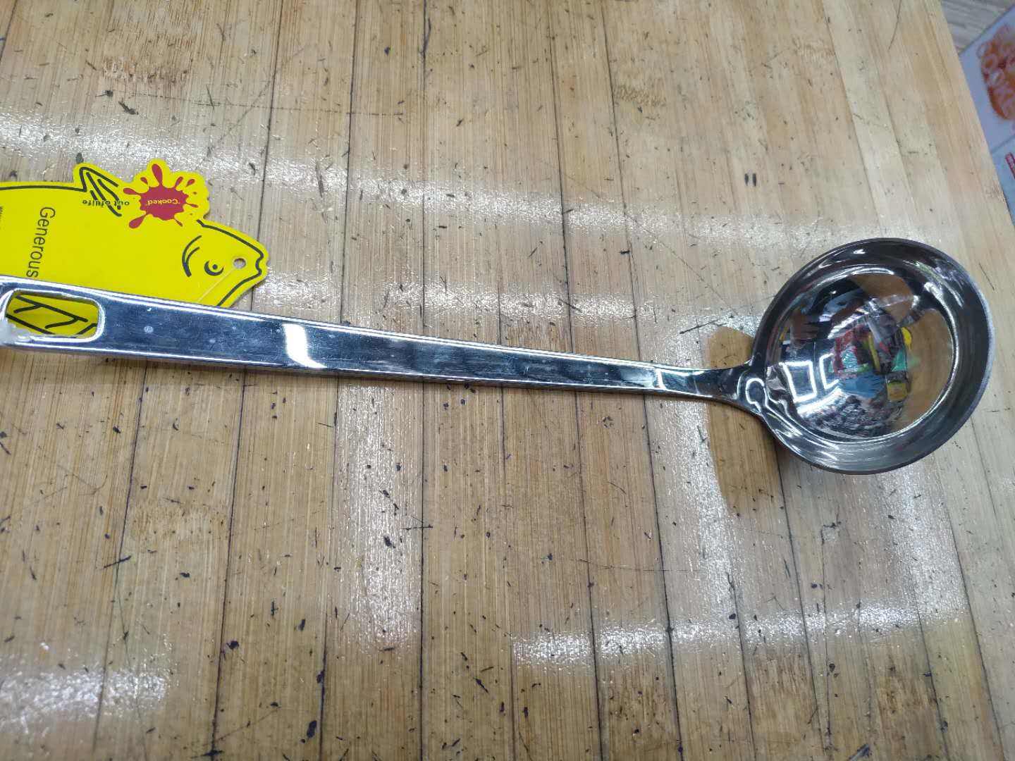 加厚长柄不锈钢大汤勺家用大勺子大号汤匙火锅勺大漏勺