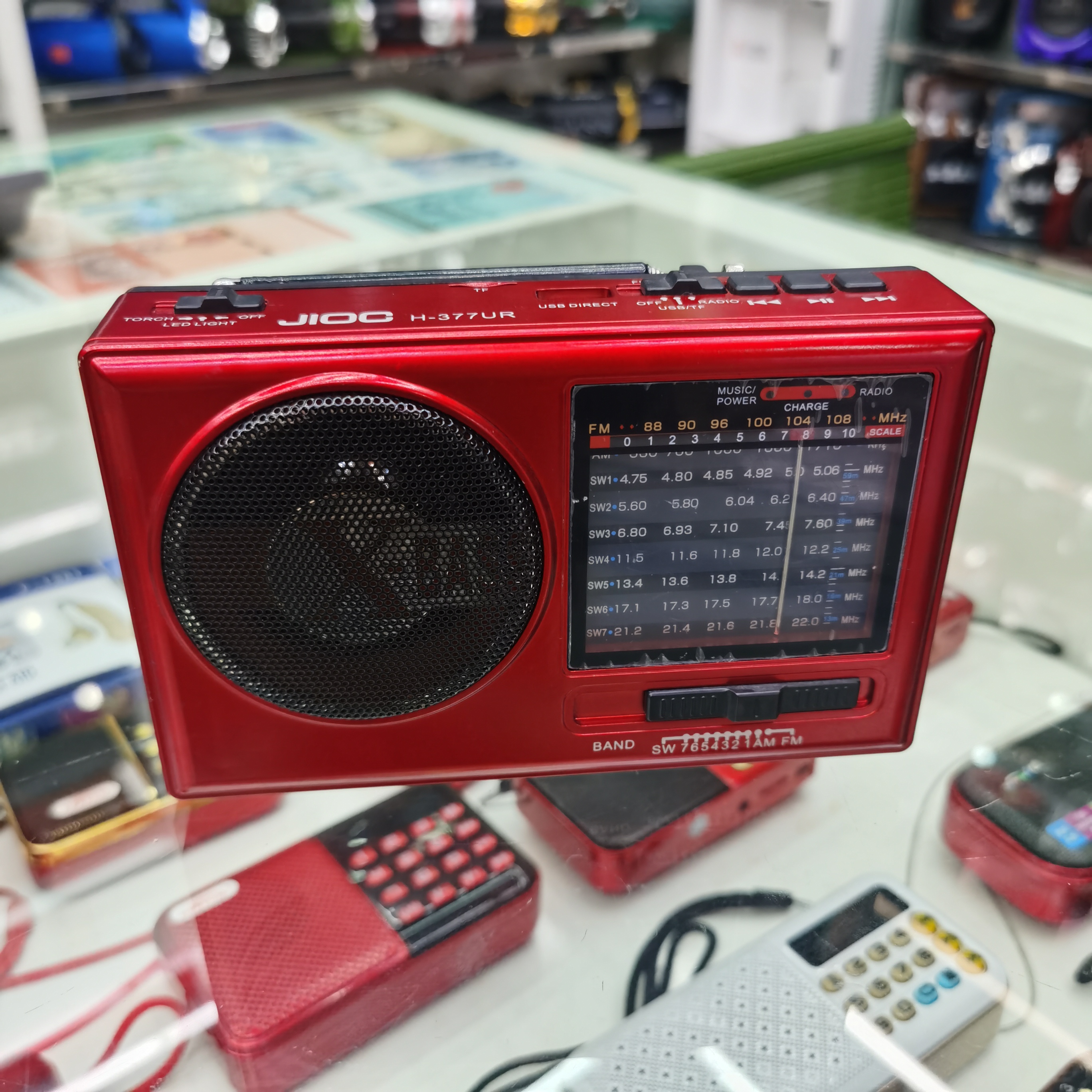 Radio New portable music player for the elderly Buddha card for the elderly listening to small speakers thumbnail